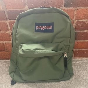 Jansport Superbreak Backpack - Olive Green
